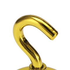 48mm 90KG Magnetic Hook Holder Neodymium Magnet Yellow Hook Magnet
