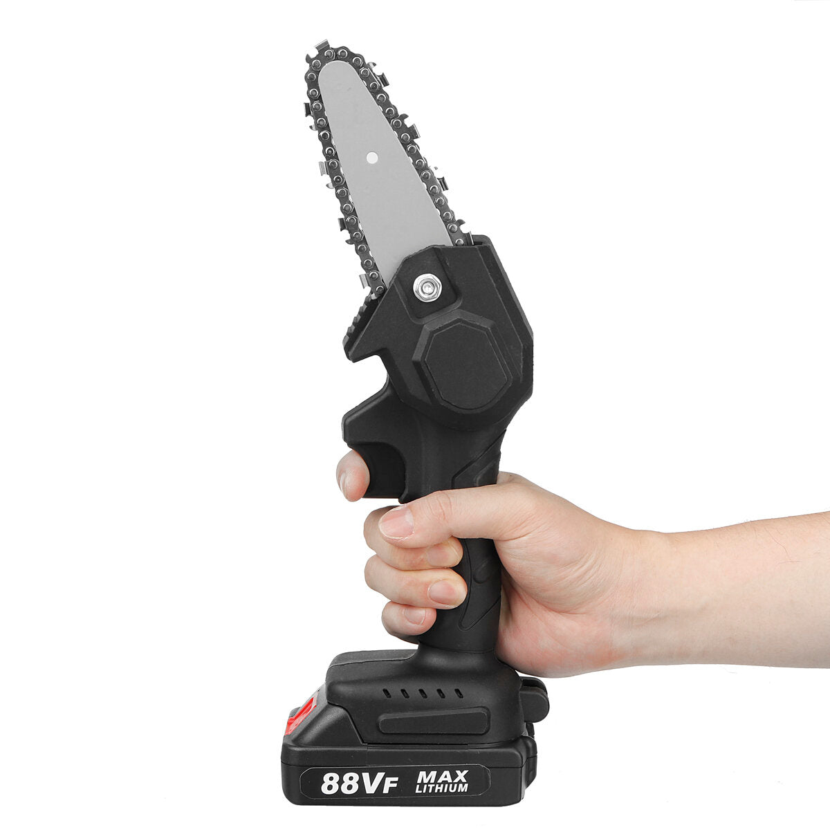 88VF 4 Inch Electric Chain Saw 800W One-Hand Chainsaw Rechargeable Logging Saws