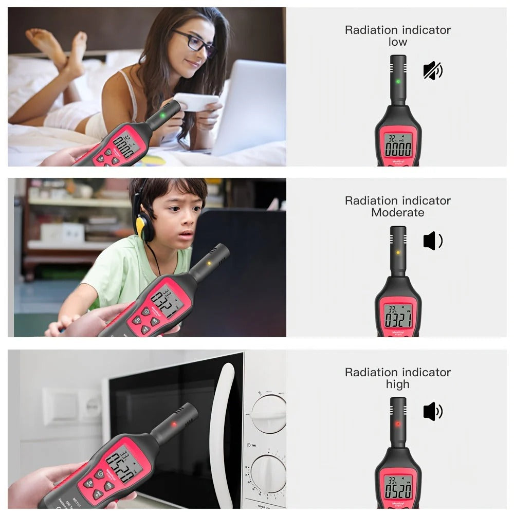Radiation Dosimeter EMF Meter Electromagnetic Radiation Wave Detector