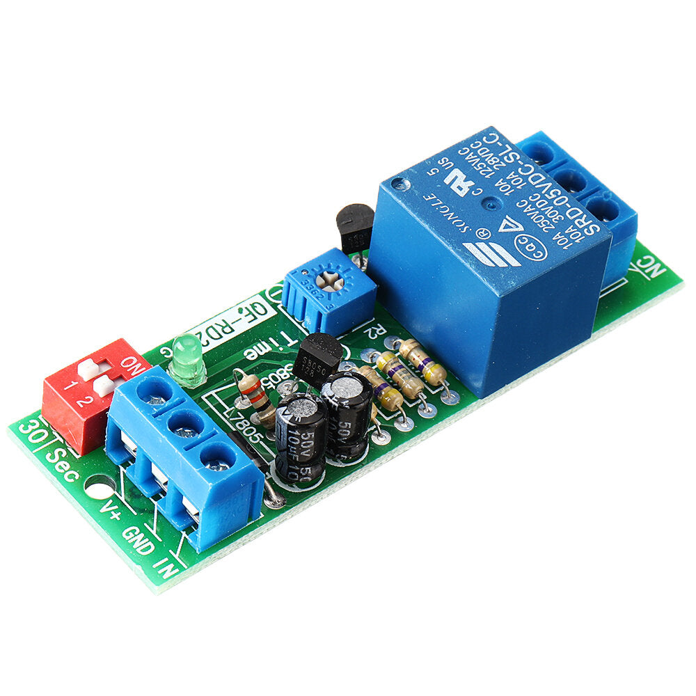5V Power-off Delay Disconnect Relay Module Timer Delay Switch Module