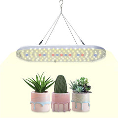 60W Hanging Full-spectrum Plant Light Intelligent 4 Level Dimming Mode High Light Transmittance Plant Growing LED Lights