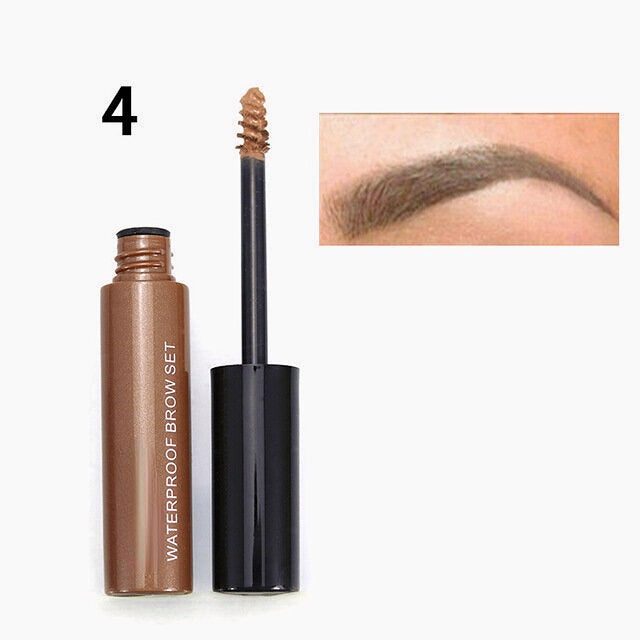 Brown Eyebrow Dyed Cream Enhancer Gel Eye Makeup Colored Black Coffee Waterproof 4 Colors