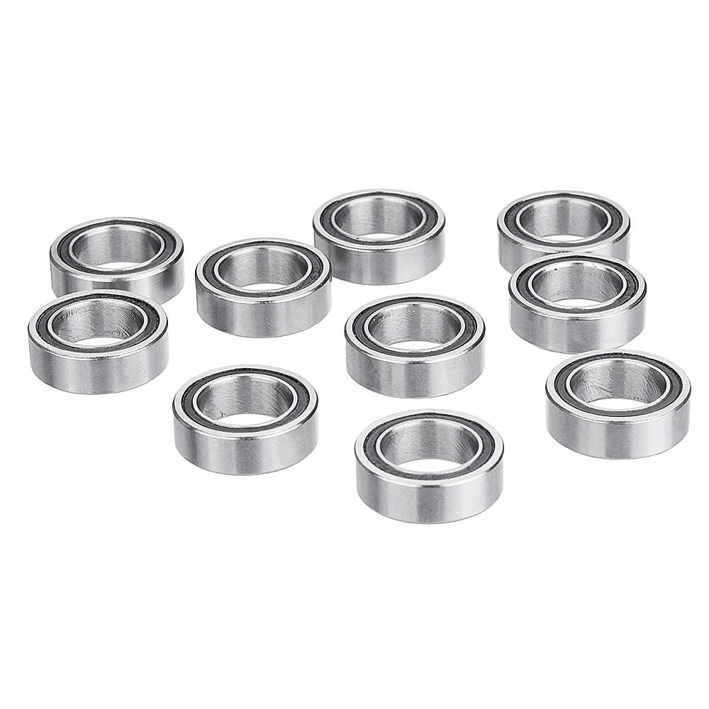 10pcs 6700-2RS 10x15x4mm 10x16x5mm Miniature Double Rubber Seal Deep Groove Ball Bearing