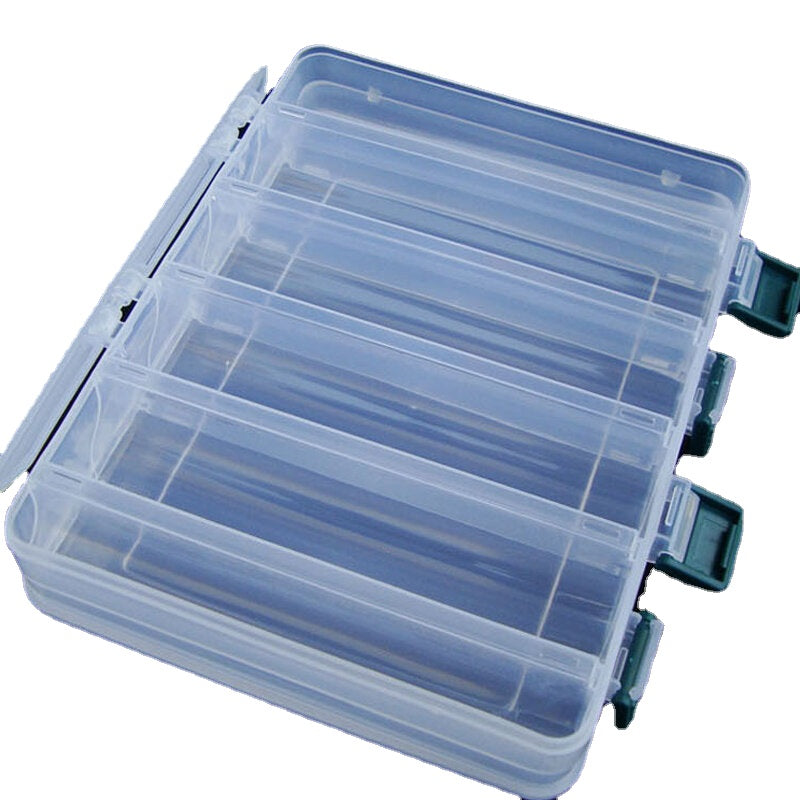 14 Grids M/L Double Sided Fishing Lure Storage Box Fishing Tackle Hooks Accessories Container Storage Case