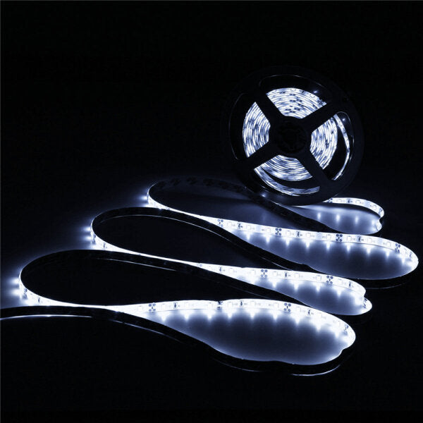 Wireless Waterproof LED Strip Light 16FT 12V 5M 300LED For Motorcycle Boat Truck Car SUV