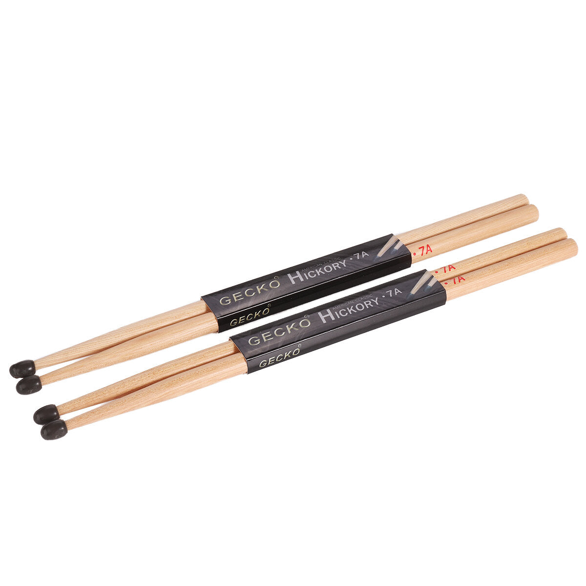 2 Pair 7A Drumsticks Water Drop Hammerheads Classic for Adults and Students
