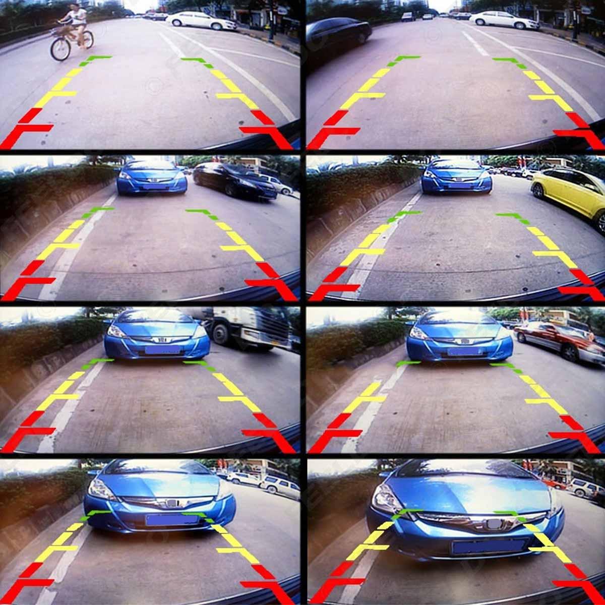 Car Parking Reverse Backup Rear View Camera with 24Pin Adapter Cable