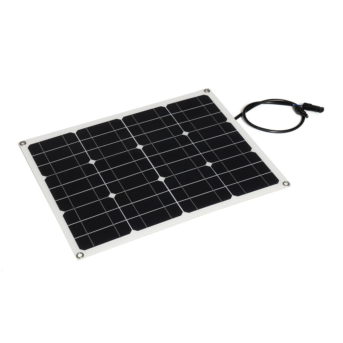 40W Solar Panel Controller Car Charger Output Battery Clip Solar Power Panel