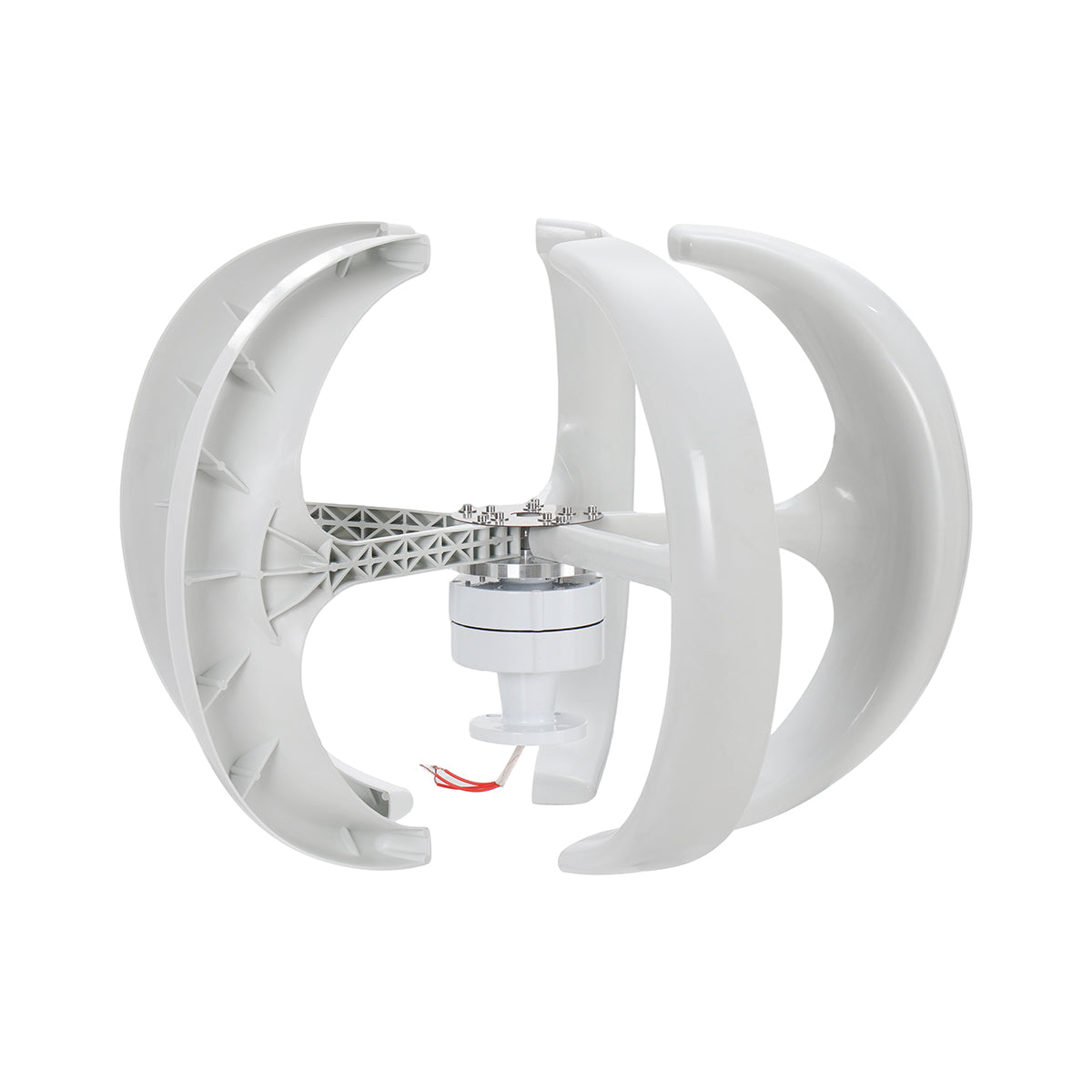 5 Blades Wind Turbine Generator 12V 24V 300W Permanent Magnet with Charge Controller High Energy Utilization Reliable Operation