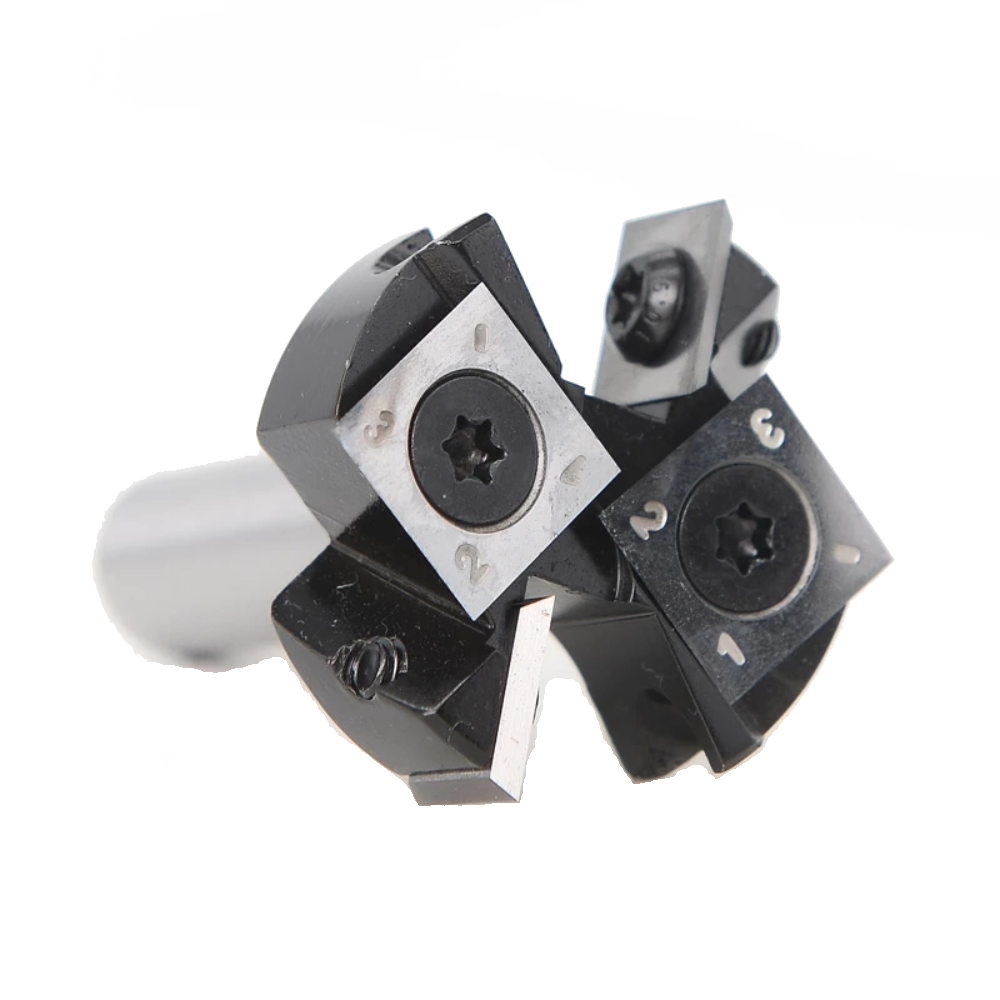 12mm 1/2 Inch Shank Router Bit Milling Cutter with Cemented Carbide Insert Woodworking Bits Insert-Style Indexable Cutter