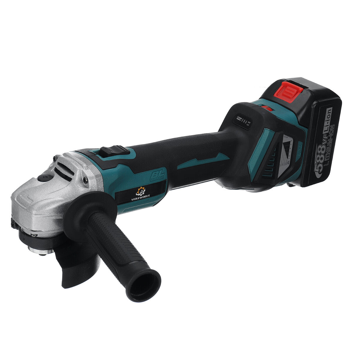 588VF 6 Speed 2 In 1 Cordless Angle Grinder Car Polisher Brushless Electric Angle Grinder Grinding Machine Fit Makiita