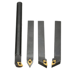 4pcs S12M-SDUCR07 SDJCR1212H07 SDJCL1212H07 SDNCN1212H07 Turning Tool Holder with DCMT0702 Inserts