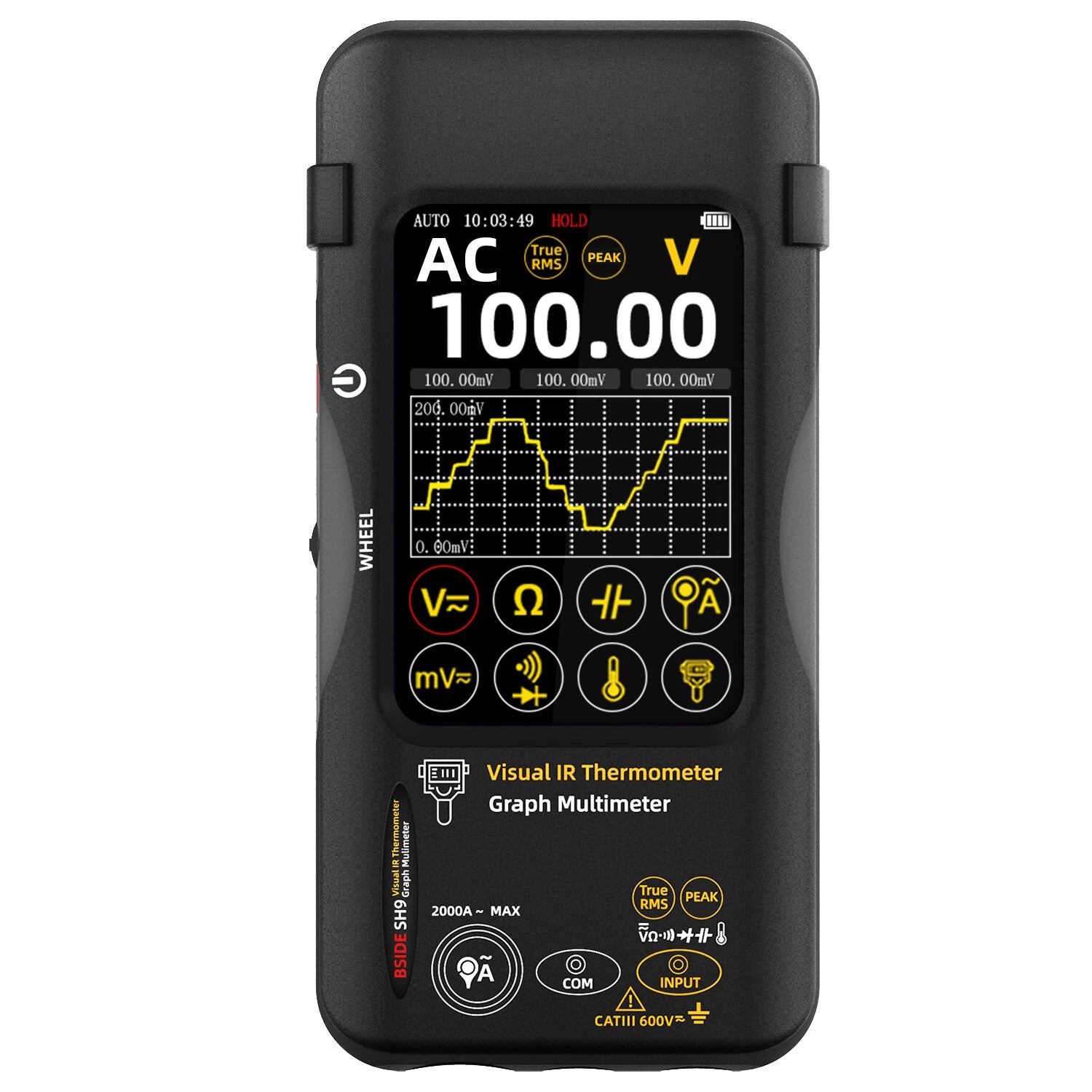 GreenZech Fusion-320 Series | 320x428 HD Thermal Imaging Multimeter | Professional 10A & 2000A Diagnostic Station