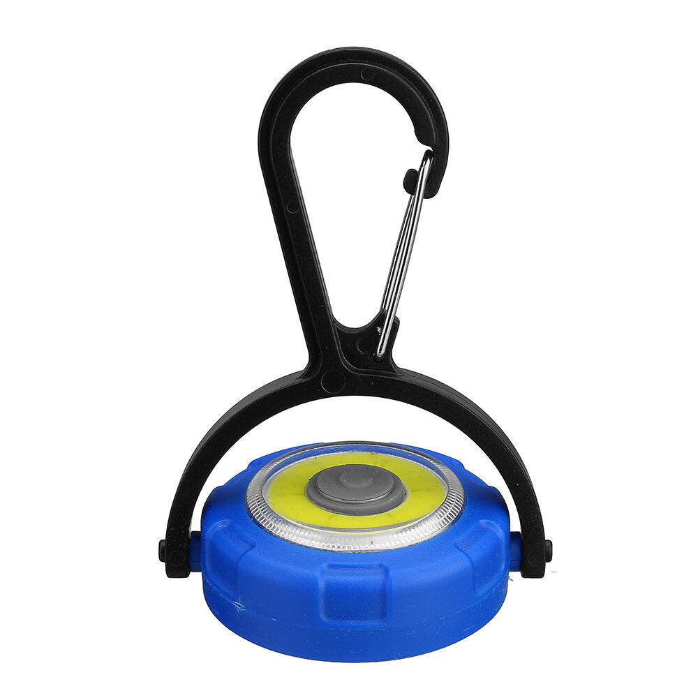 Portable 3W COB LED USB Rechargeable Work Light Magnetic Hanging Torch for Outdoor Camping