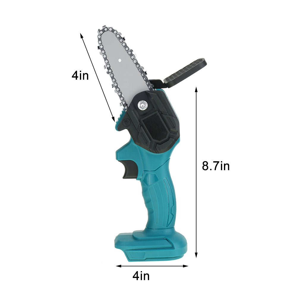 4 Inch 800W Electric Chain Saw Handheld Logging Saws For Makita 18V-21V Battery