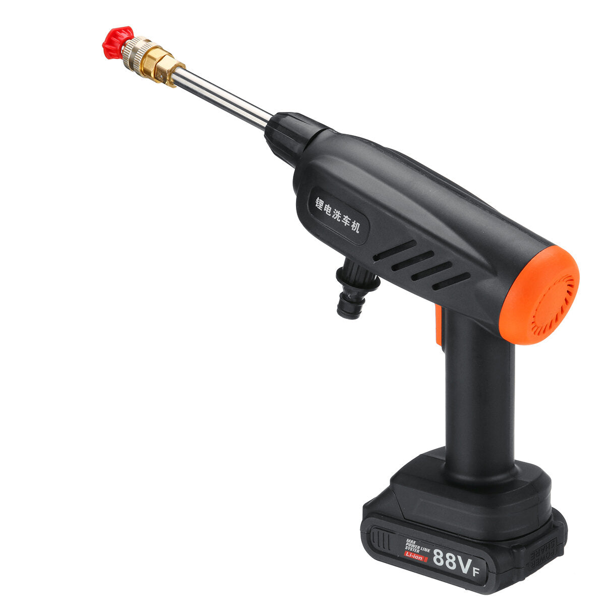 Cordless High Pressure Washer Car Washing Machine Water Cleaner Spray Guns W/ None/1/2 Battery For Makita