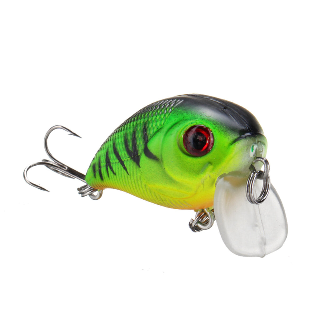 1pc 5cm 8g Wobbler Fat Crankbait Fishing Lure Artificial Bass Hard Bait Fishing Tackle
