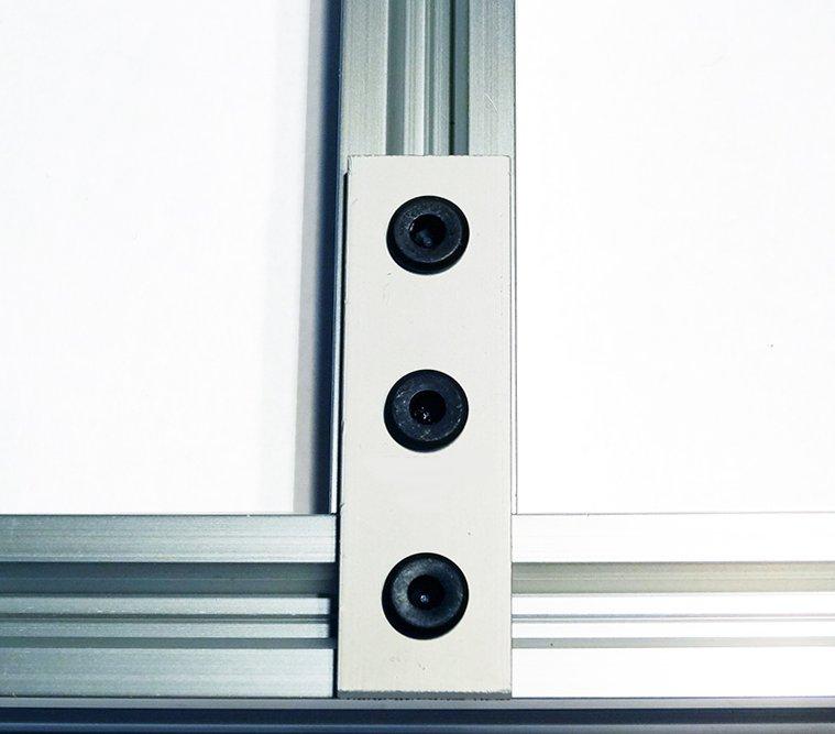 Aluminum Alloy 3 Hole Joining Strip Plate for CNC Router 2020 V-Slot T-Slot Aluminum Extrusions Profiles