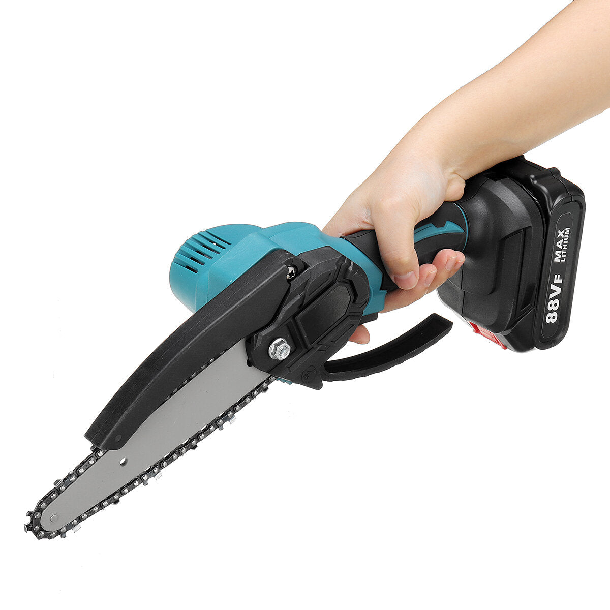 88VF 4000RPM 6" Cordless Electric Chainsaw Wood Cutter Saw For Makita 18V Battery