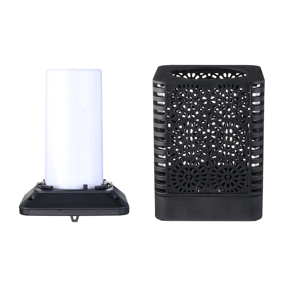 Solar Flickering Flame Lamp IP65 Waterproof Wall-mounted/Hanging Atmosphere Decroative Light
