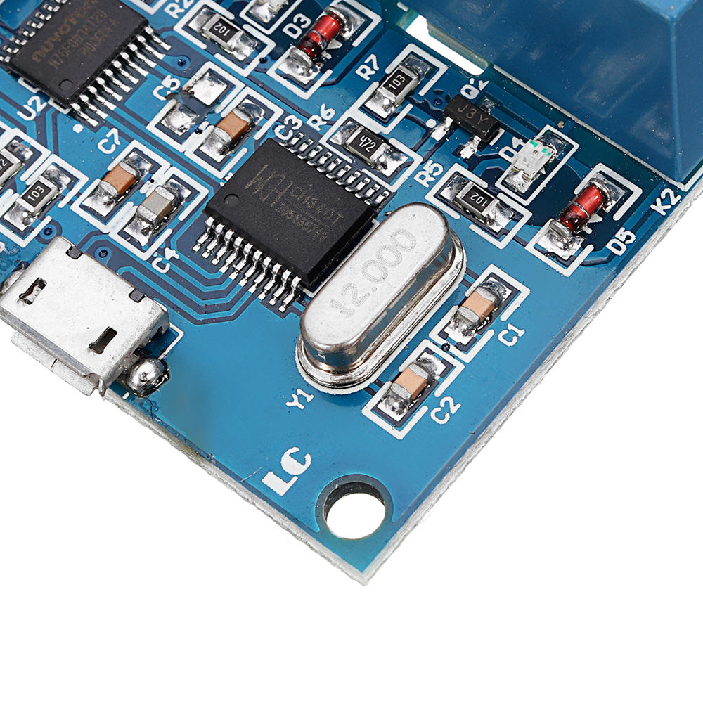 Dual Channel USB Relay Module USB Intelligent Control Switch
