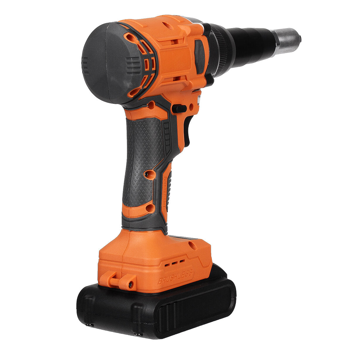 21V Electric Rivet Cordless Rivet Nut Drill Insert Nut Pull Riveting Tool 2.4-4.8mm With LED Light