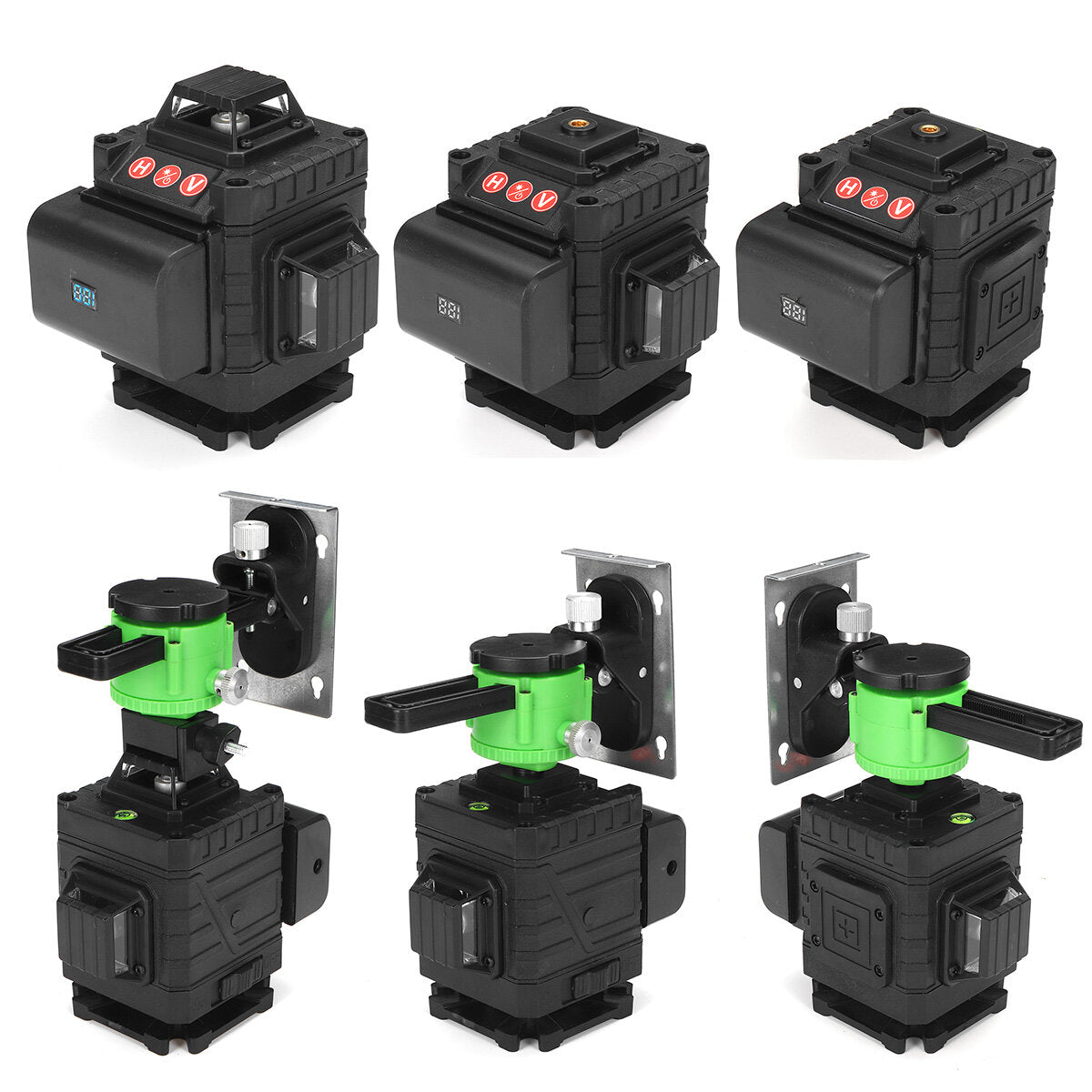 8/12/16 Line Laser Level Green Light Auto Self Leveling Cross 360 Measuring