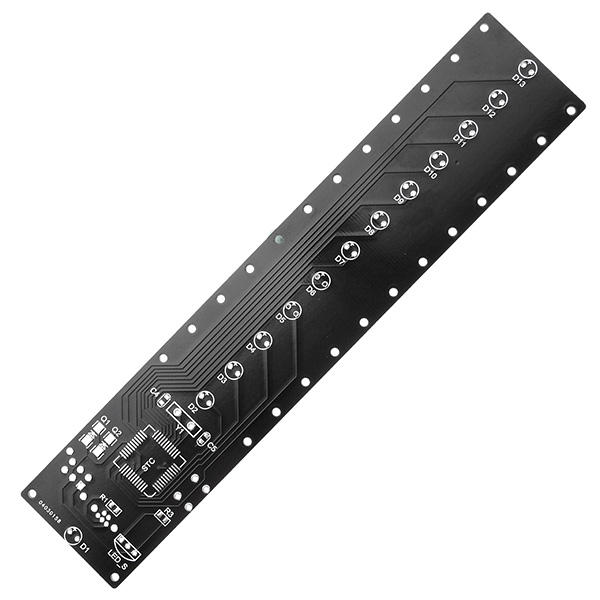 13 Segments Audio Light Column Light Cube Set Remote Control DIY Electronic Music Spectrum Kit