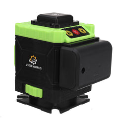 16/12/8 Line 4D 360 Horizontal Vertical Cross Green Light Laser Level Self-Leveling Measure APP Control