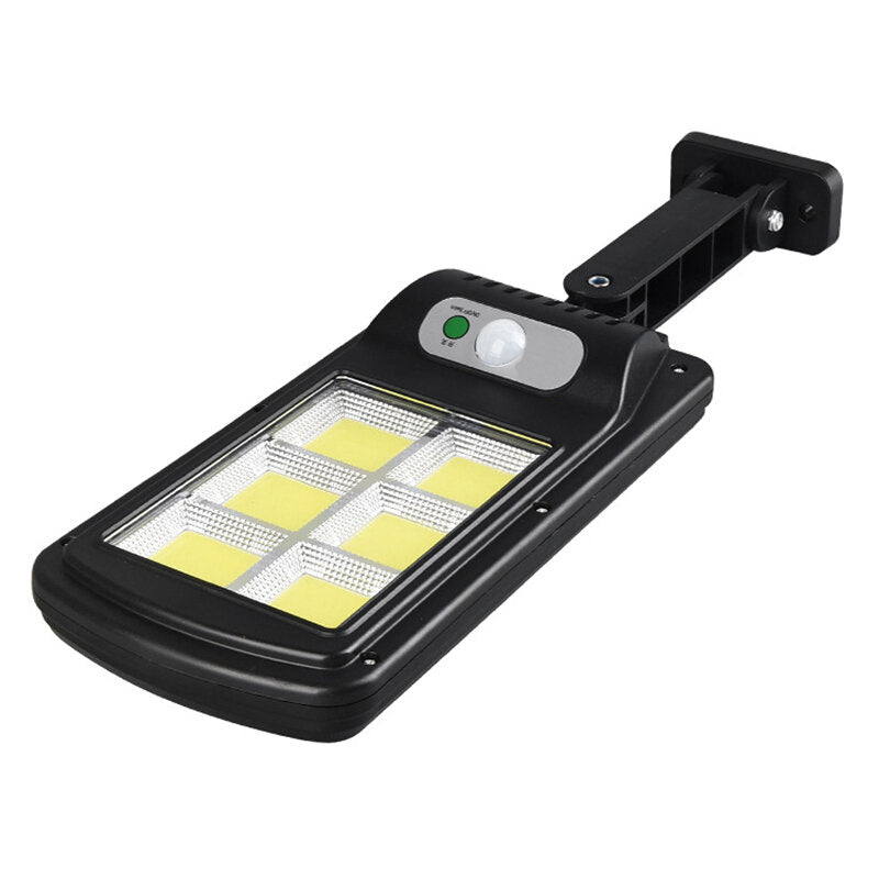 LED Solar Power Street Light PIR Motion Sensor Wall Lamp w/Remote Waterproof