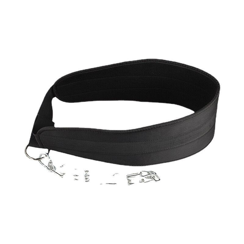 Fitness Equipment Dumbbells Weight Lifting Belt Dip belt Strength Pull up Load belt Gym Power Exercise