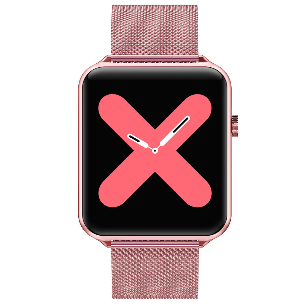 1.3' Full Touch Screen Blood Oxygen Heart Rate Monitor Dynamic UI Weather Forecast IP68 Waterproof Smart Watch