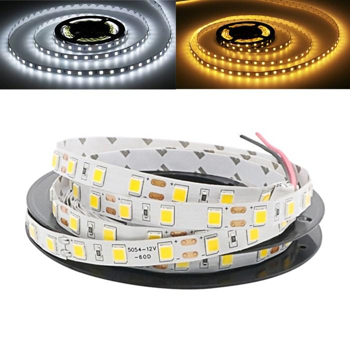 5M 5054 SMD 300LEDs Tape Flexible Strip Light Not Waterproof  Indoor Use Lighting DC12V