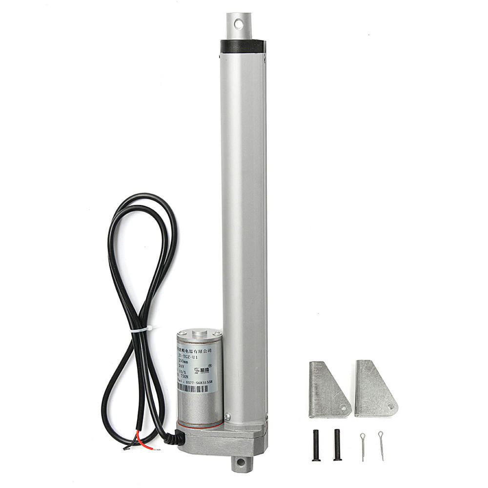DC 24V 750N 100mm 150mm 200mm 250mm Linear Actuator Motor 10mm/s