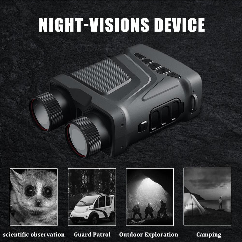 Night Vision Device with 3-Inch TFT Screen, 1080P HD Video, 6W Infrared, Portable for Outdoor Use, 200M Range