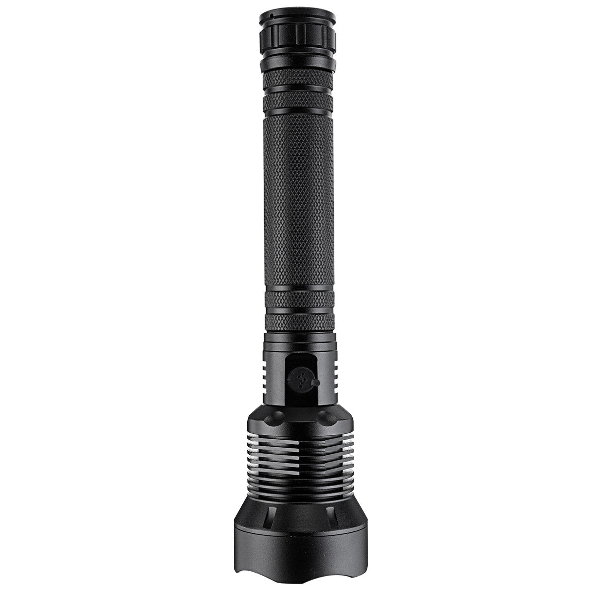 USB Rechargeable Zoomable Flashlight Set with 26650 Battery USSB Cable Focus Adjustable Outdoor Camping Hunting Fishing Searchlight