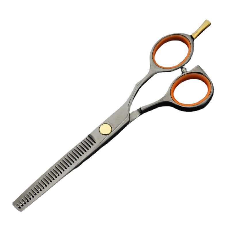 5.5 inch Cutting Thinning Styling Tool Hair Scissors Stainless Steel Salon Hairdressing Shears Regular Flat Teeth Blades