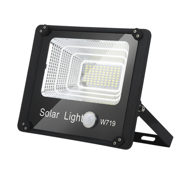 50W 80W 120W Outdoor Solar Power PIR Motion Sensor Garden Floodlight LED Remote Control  Security Light
