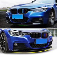 Car Front Bumper Spoiler Lip Car Body Kit Bottom Splitter Protection Plate For BMW F30 3 Series M Sport 2012-2018