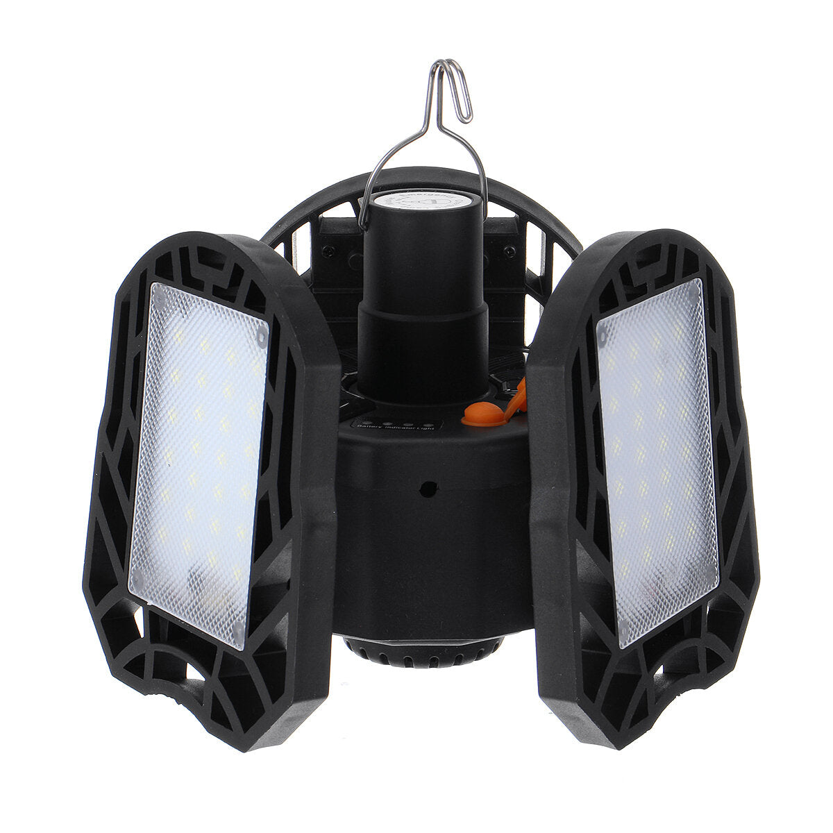60W 120W LED Garage Light Bulb Deformable Ceiling Fixture Lights Workshop Lamp USB Direct Charging