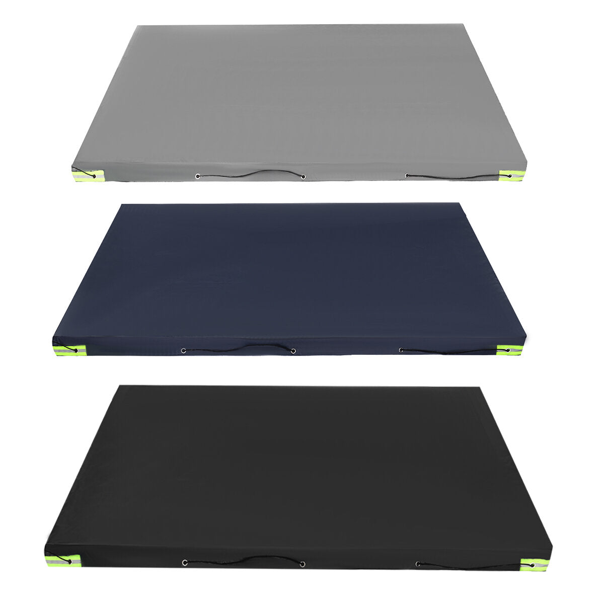 Trailer Cover 600D Waterproof Windproof Dust Protector With Rubber Belt 155x125x13cm