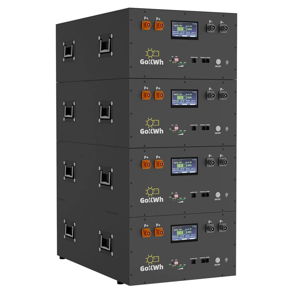 48V 320AH Energy Storage Box DIY Kit APP Bluetooth Remote Operation LED Bluetooth Status Indicator Charge Overcurrent Protection
