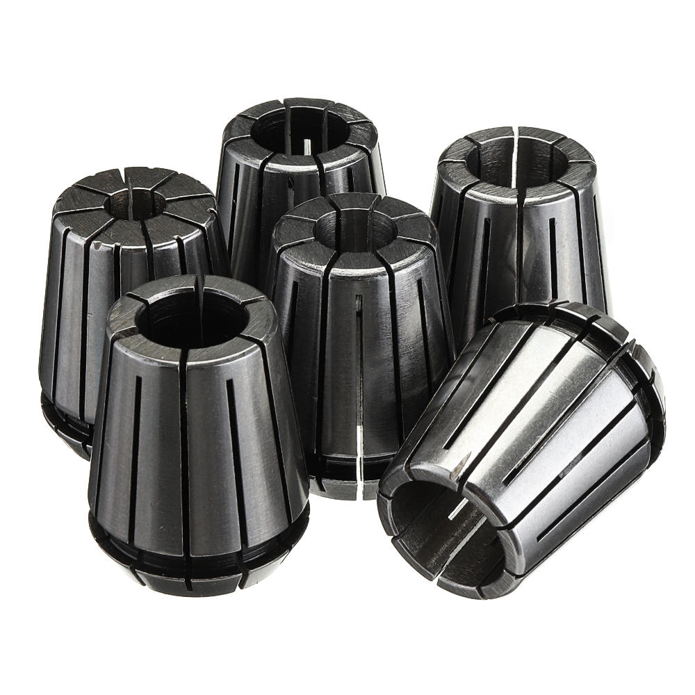 R8-ER32 Collet Chuck Milling Tool Holder with 6Pcs ER32 Spring Collets Set for CNC Tool