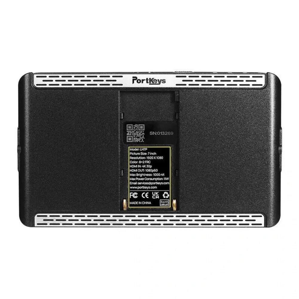 7 Inch 1000nits Wireless Camera Control Mointor 4K HD Full Touch Screen 3D LUT Field Monitor with HD 1920x1080P Output