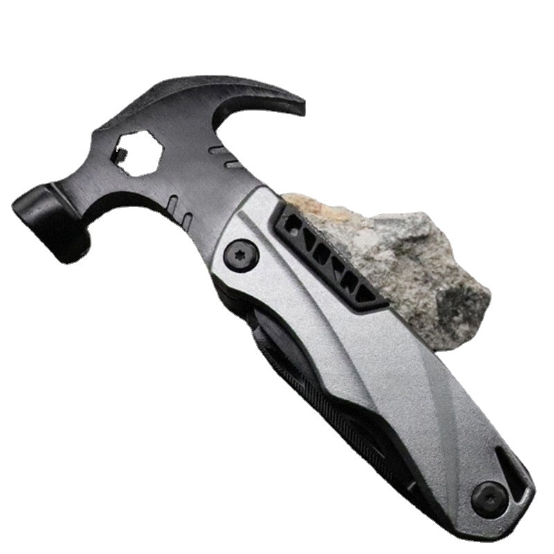 Multi Outdoor Camping Tools Adjustable Wrench/Car Multi-function Lifesaving Hammer Mini Pockets Multifunctional Tool