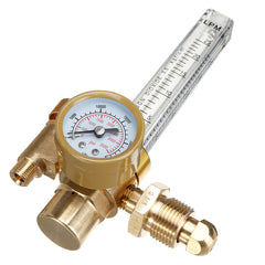 Argon CO2 Mig Tig Flow Meter Auto Pressure Regulator Welding Weld Gauge Gas Welder