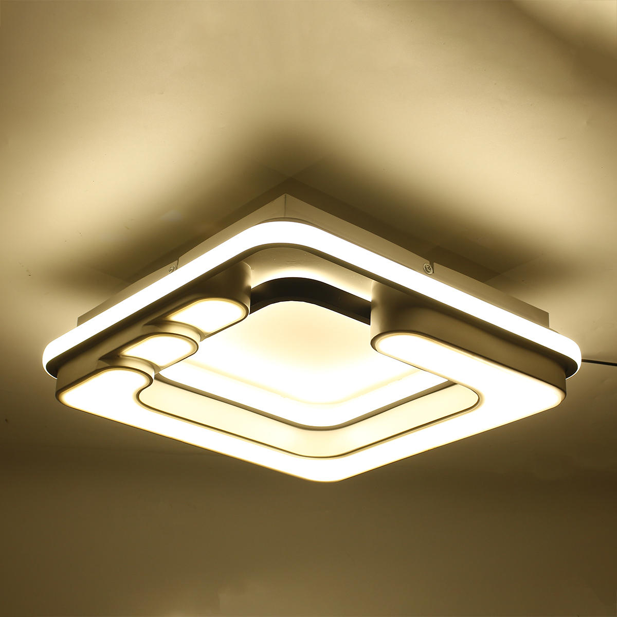 32W Modern Ceiling Lamp Light Mount Square Fashion Living Room Super Bright
