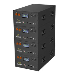 51.2V 340Ah LiFePO4 Lithium Battery Pack Energy Storage Box with Touch LCD Screen