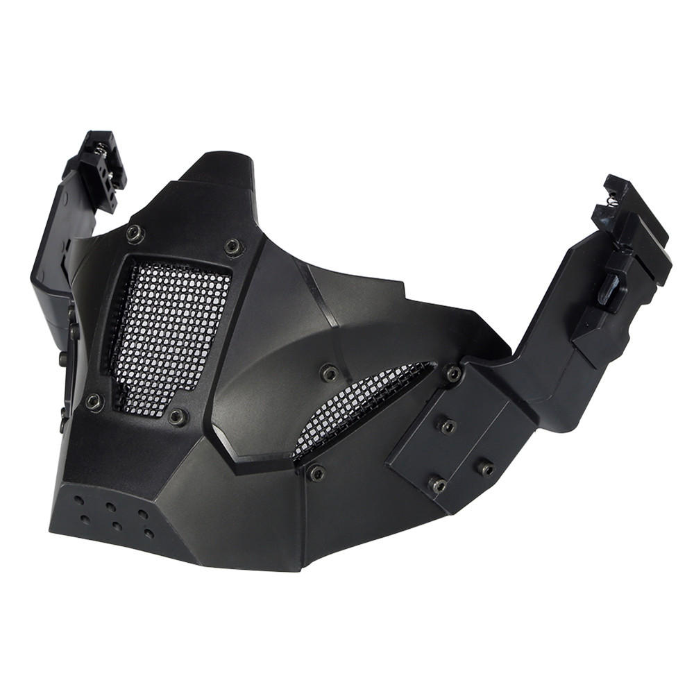 Anti-shock Tactical Half Mask Suitable For AF Helmet Riding