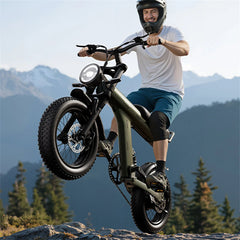 Electric Bike 48V 14Ah Battery 48V 750W Motor Recommended Top Speed 25KM/H 16inch Tires 45KM Max Mileage 150KG Max Load Electric Bicycle